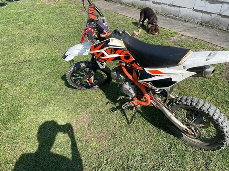 2023 Kayo Basic TT125EM, оранжевый, 65000 рублей, вид 2