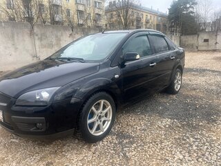 2007 Ford Focus II, чёрный, 470000 рублей, вид 1
