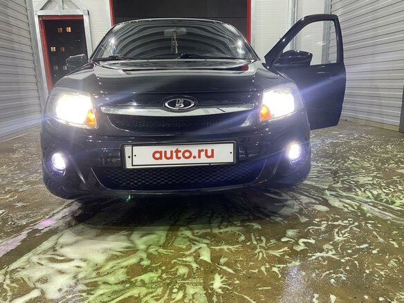2012 Lada (ВАЗ) Granta I, синий, 570000 рублей