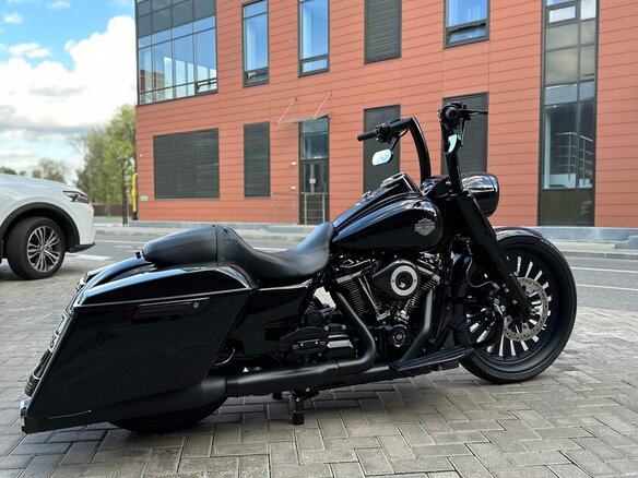 2021 Harley-Davidson Road King, чёрный, 4500000 рублей - вид 10