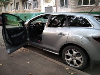 2010 Mazda CX-7 I Рестайлинг, серебристый, 1399000 рублей, вид 5