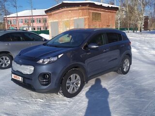 2017 Kia Sportage IV, синий, 2150000 рублей, вид 2