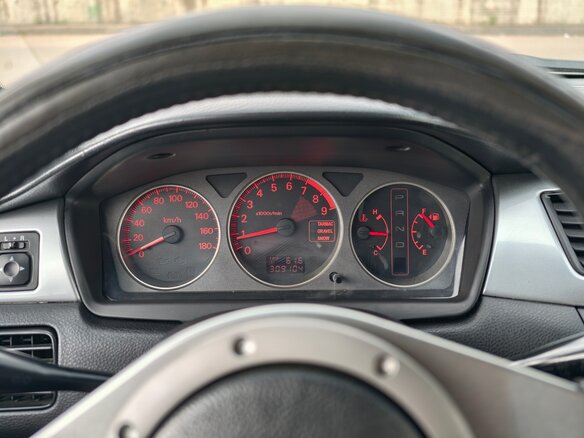 2007 Mitsubishi Lancer IX Рестайлинг, синий, 610000 рублей - вид 6