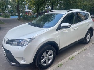 2013 Toyota RAV4 IV (XA40), белый, 1850000 рублей, вид 1