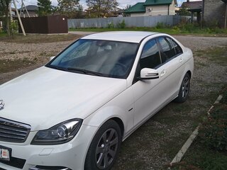 2011 Mercedes-Benz C-Класс 180 BlueEFFICIENCY III (W204) Рестайлинг, белый, 2499000 рублей, вид 1
