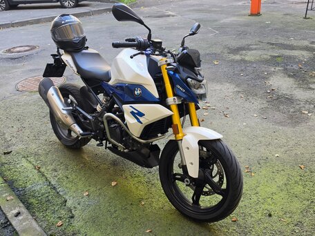 2021 BMW G 310 R, белый, 420000 рублей, вид 4
