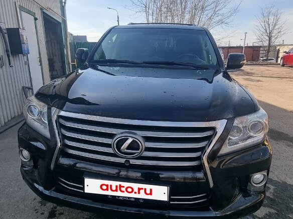 2012 Lexus LX 570 III, чёрный, 3999000 рублей