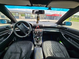 1996 Audi A4 I (B5), чёрный, 180000 рублей, вид 4
