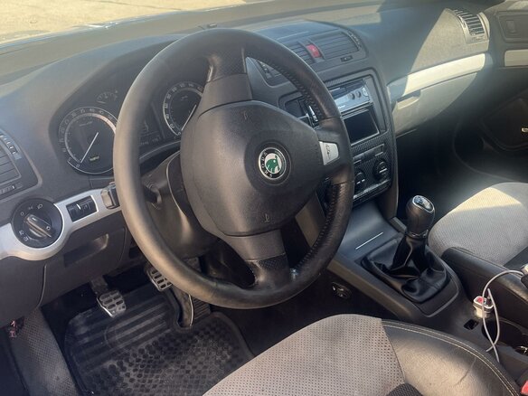 2006 Skoda Octavia RS II, синий, 950000 рублей - вид 9