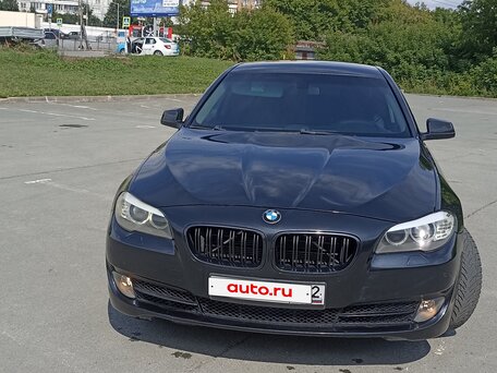 2012 BMW 5 серии 520i VI (F10/F11/F07), чёрный, 1480000 рублей, вид 2