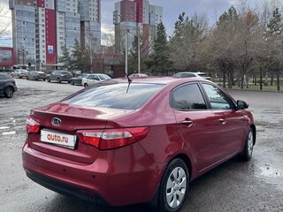 2012 Kia Rio 4-speed III, красный, 1050000 рублей, вид 4