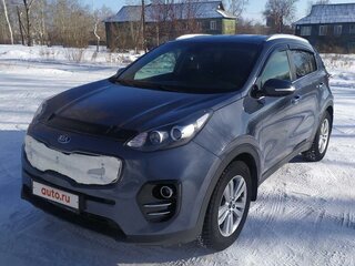 2017 Kia Sportage IV, синий, 2150000 рублей, вид 1