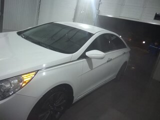 2010 Hyundai Sonata VI (YF), белый, 1100000 рублей, вид 3