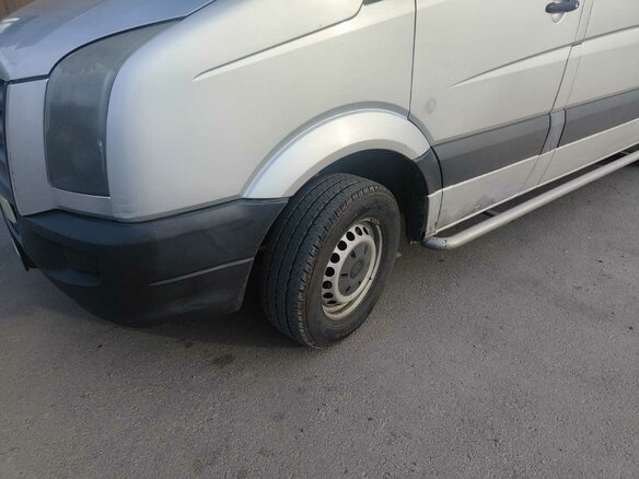 2007 Volkswagen Crafter, серебристый, 1250000 рублей - вид 13