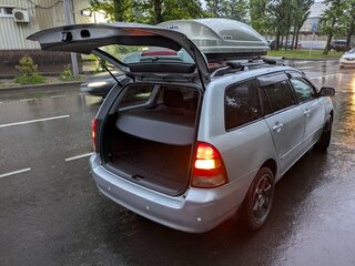2001 Toyota Corolla Fielder IX (E120, E130), серый, 500000 рублей, вид 4