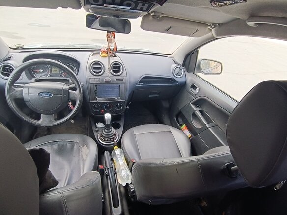 2008 Ford Fiesta Mk5, синий, 430000 рублей - вид 5