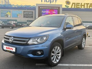 2012 Volkswagen Tiguan I Рестайлинг, синий, 1270000 рублей, вид 2