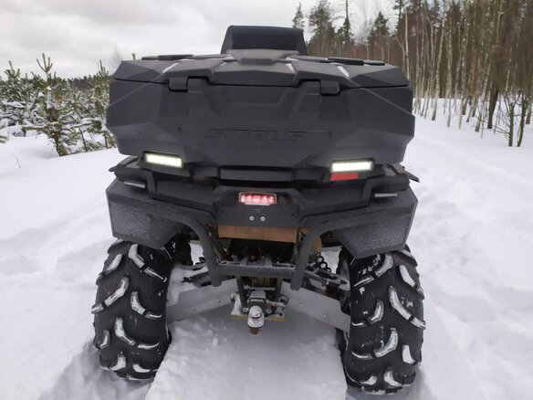 2019 Stels ATV-650 Guepard Trophy, серый, 740000 рублей - вид 6