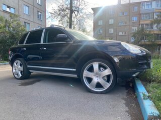 2003 Porsche Cayenne S I (955), чёрный, 1350000 рублей, вид 3