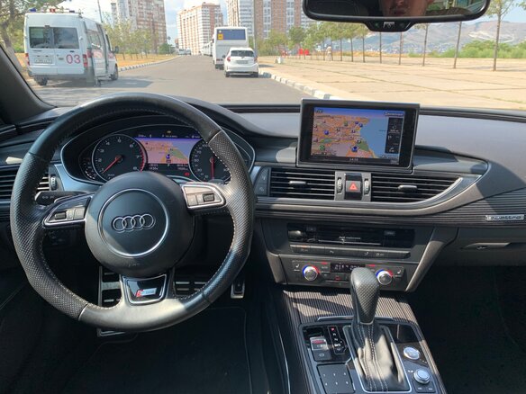 2014 Audi A7 I (4G) Рестайлинг, белый, 3600000 рублей - вид 11