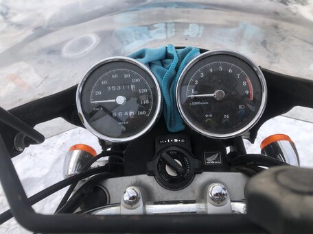 2004 Honda CB 400SS, белый, 270000 рублей, вид 3