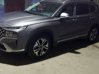 2021 Hyundai Santa Fe IV Рестайлинг, серый, 3900000 рублей, вид 1