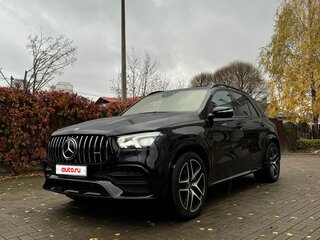 2021 Mercedes-Benz GLE AMG 53 AMG II (V167), чёрный, 7540000 рублей, вид 3