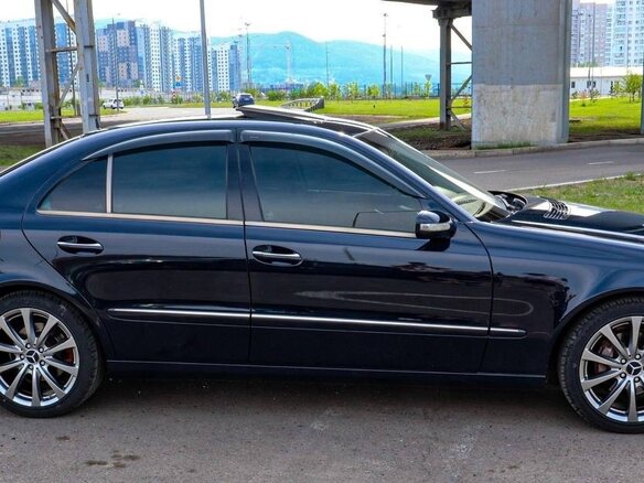 2002 Mercedes-Benz E-Класс 320 III (W211, S211), синий, 1030000 рублей - вид 16