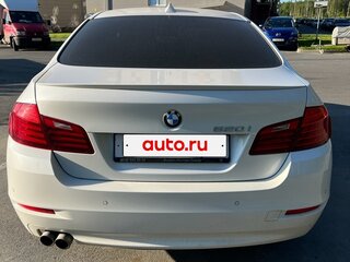 2014 BMW 5 серии 520i VI (F10/F11/F07) Рестайлинг, белый, 1890000 рублей, вид 3