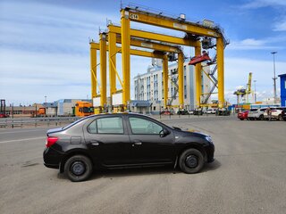 2018 Renault Logan II, чёрный, 570000 рублей, вид 1