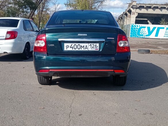 2010 Lada (ВАЗ) Priora I, зелёный, 500000 рублей - вид 5
