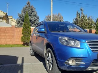 2016 Geely Emgrand X7 I Рестайлинг, синий, 750000 рублей, вид 3