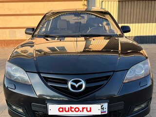 2007 Mazda 3 I (BK) Рестайлинг, чёрный, 600000 рублей, вид 3