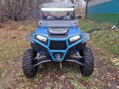 2017 Polaris RZR XP Turbo EPS, синий, 1600000 рублей, вид 4