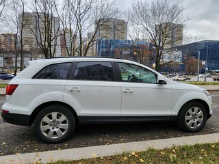 2013 Audi Q7 I (4L) Рестайлинг, белый, 3900000 рублей, вид 3