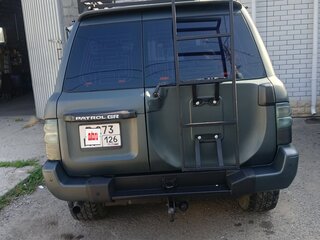 2001 Nissan Patrol V (Y61), серый, 1250000 рублей, вид 3
