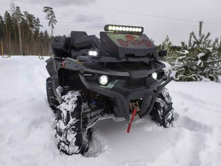 2019 Stels ATV-650 Guepard Trophy, серый, 740000 рублей, вид 1
