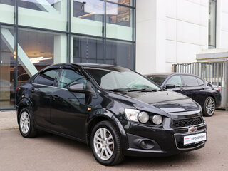 2014 Chevrolet Aveo II, чёрный, 482000 рублей, вид 3