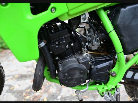 1995 Kawasaki KMX 125, зелёный, 150000 рублей, вид 3
