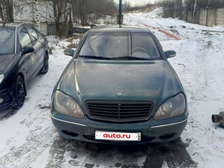 1998 Mercedes-Benz S-Класс 320 IV (W220), зелёный, 600000 рублей, вид 2