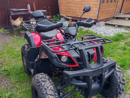 2023 Motoland ATV 250 Adventure, красный, 160000 рублей, вид 1