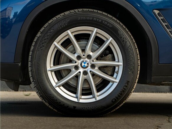 2018 BMW X3 20i xDrive III (G01), синий - вид 8