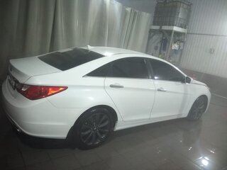 2010 Hyundai Sonata VI (YF), белый, 1100000 рублей, вид 2