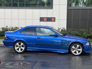 1997 BMW 3 серии 323i III (E36), синий, 625000 рублей, вид 5