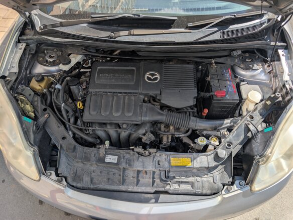 2004 Mazda Verisa, серый - вид 13