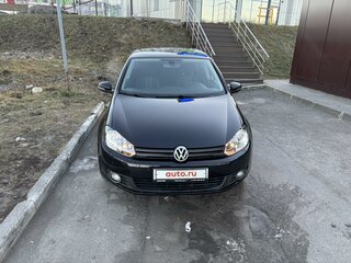 2012 Volkswagen Golf VI, чёрный, 980000 рублей, вид 1