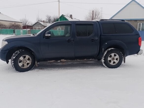 2007 Nissan Navara (Frontier) III (D40), синий, 999000 рублей - вид 3