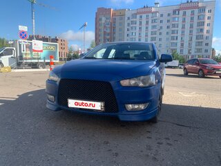 2008 Mitsubishi Lancer X, синий, 350000 рублей, вид 3