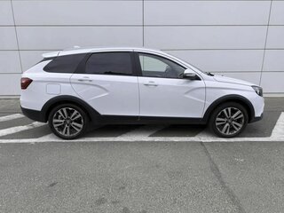 2021 Lada (ВАЗ) Vesta SW I, белый, 1170000 рублей, вид 4