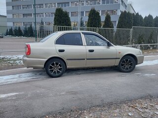 2005 Hyundai Accent ТагАЗ II, бежевый, 398000 рублей, вид 4